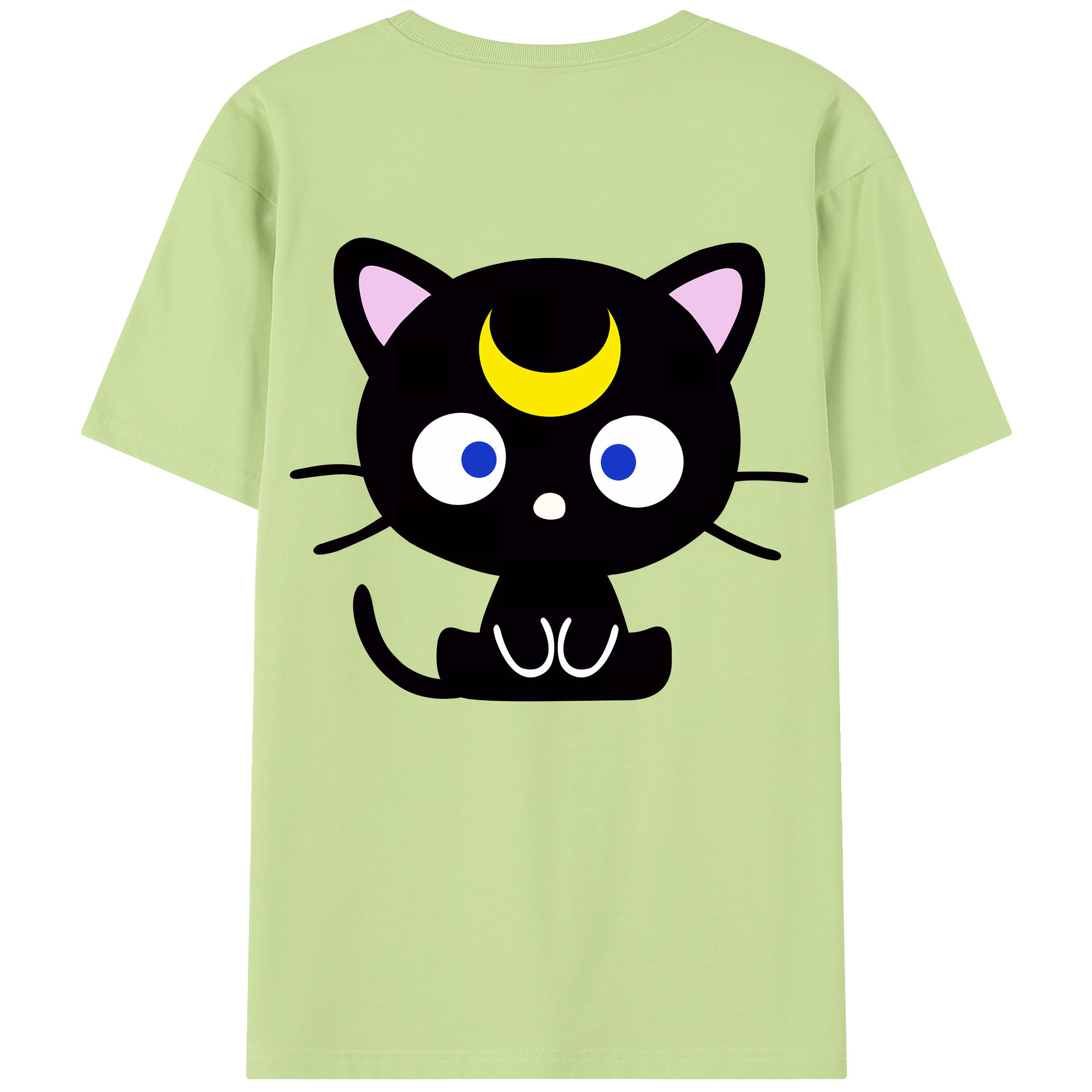 （画像用） 美少女戦士セーラームーン Sailor Moon 綿100％半袖Tシャツ（背面プリント）